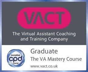 Graduate of Virtual Assistant Coaching & Training Company
